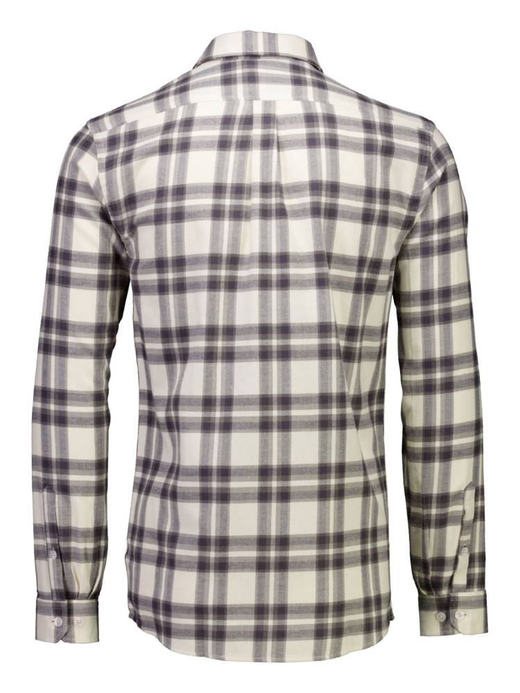 Brushed check shirt