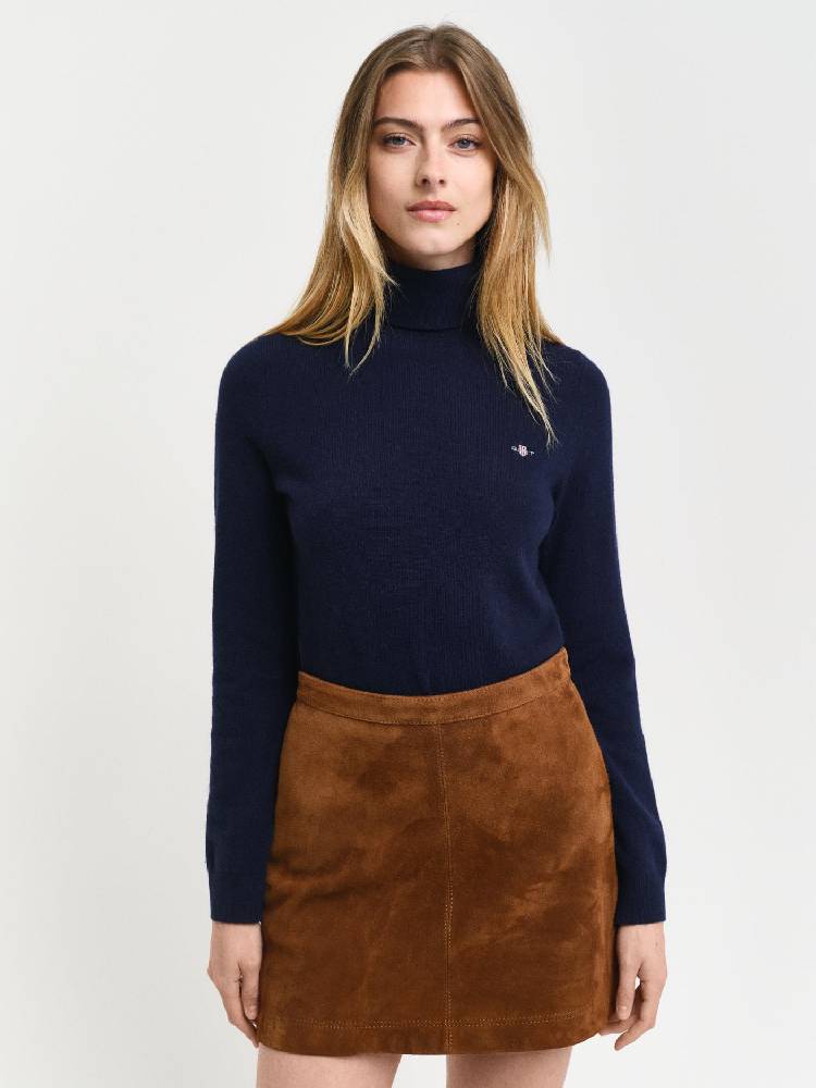EXTRAFINE LAMBSWOOL BLEND ROLLNECK