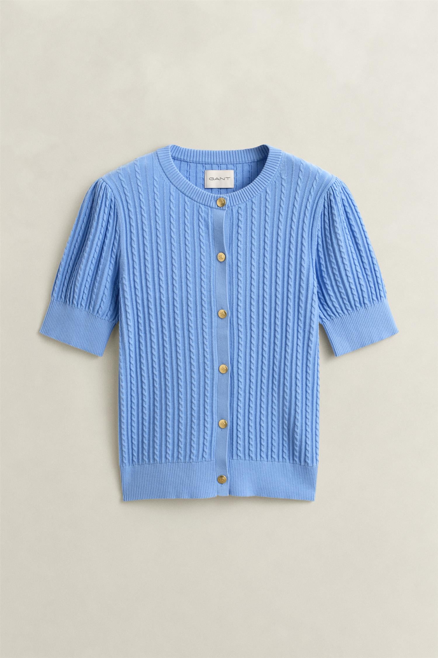 Cotton Cable Ss Cardigan
