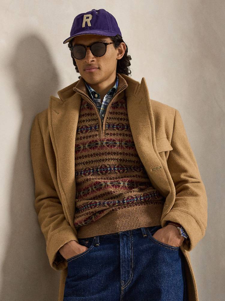 SWEATER-HALF ZIP