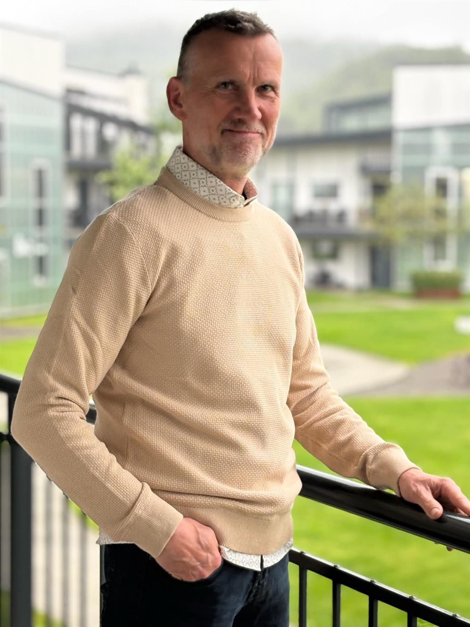 Recycle Structure Knit Jumper