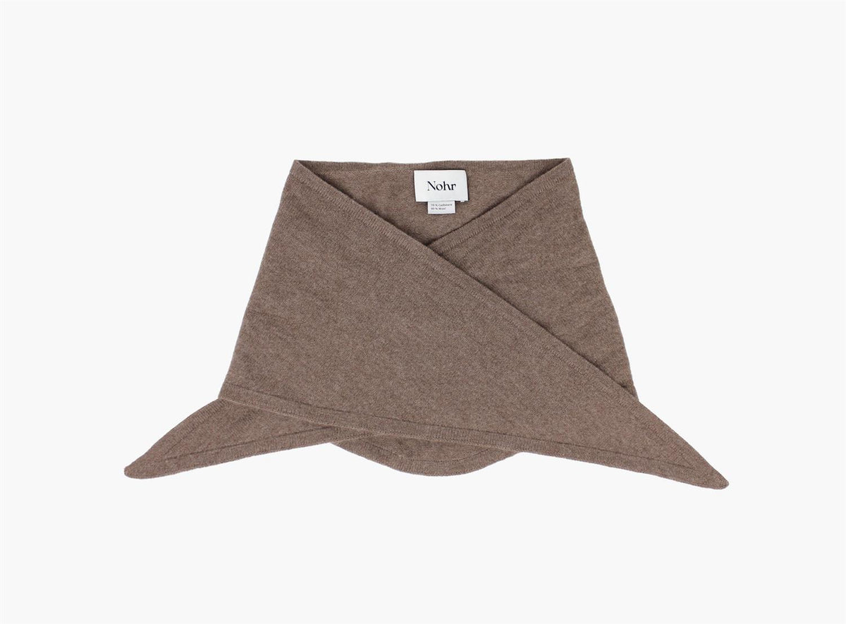 Lara Solid Wool Cashmere Triangle