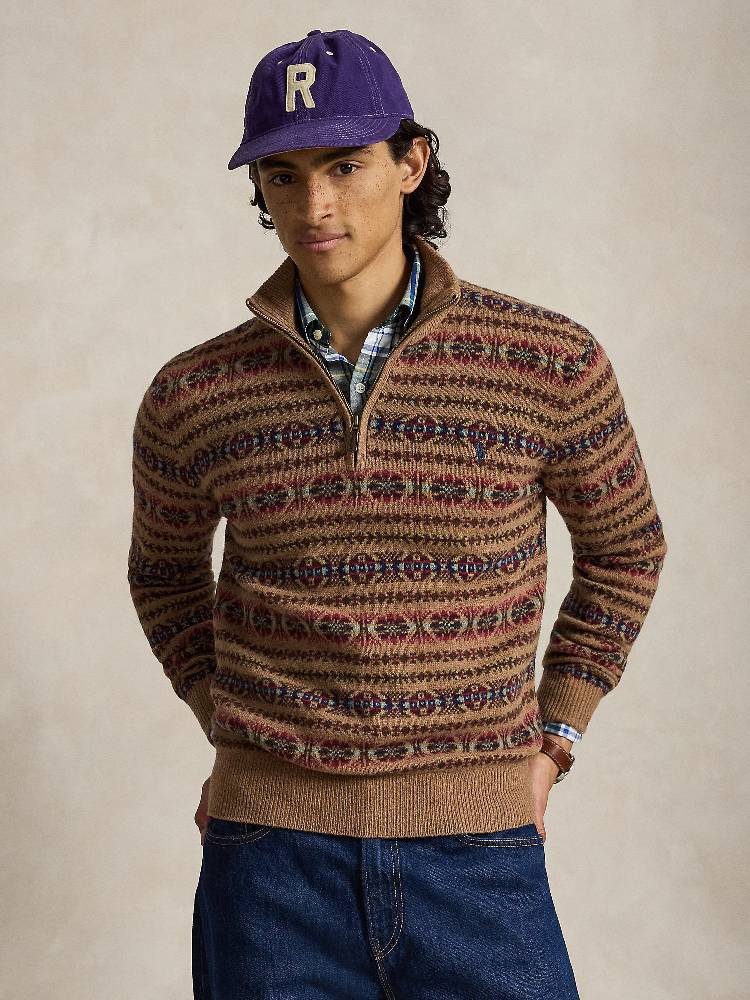 SWEATER-HALF ZIP