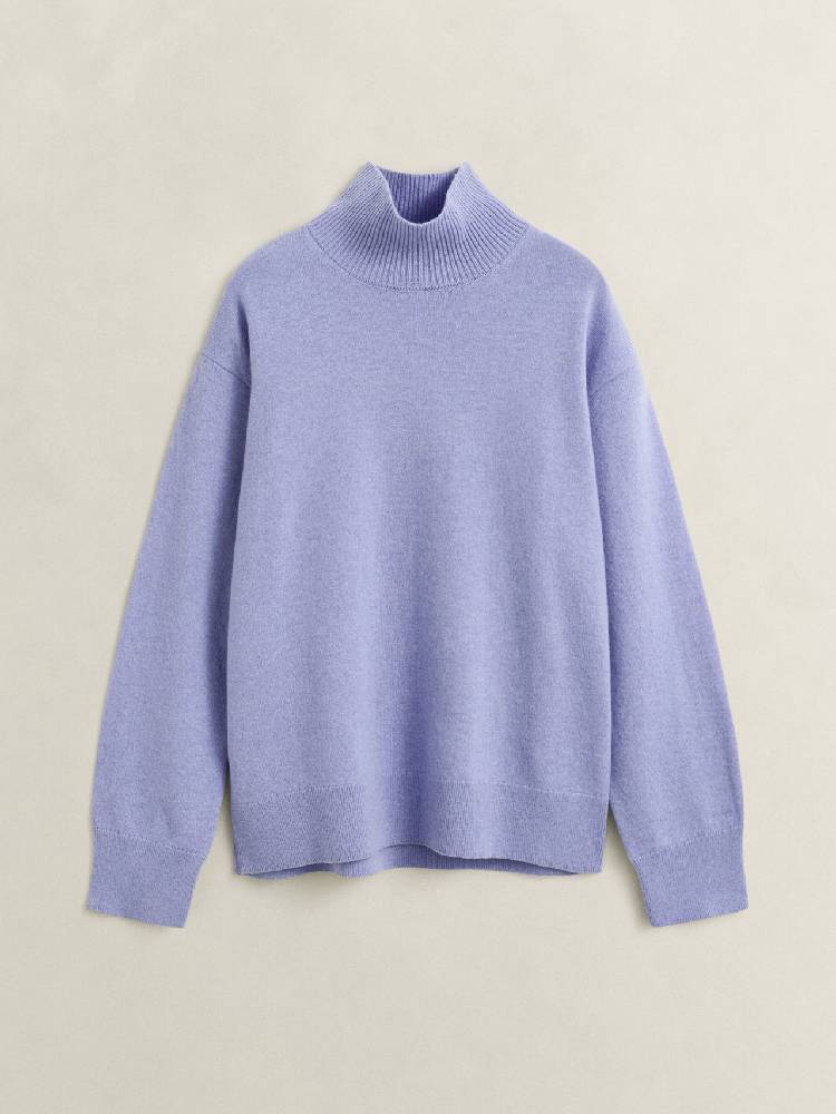 Superfine Lambswool Mockneck