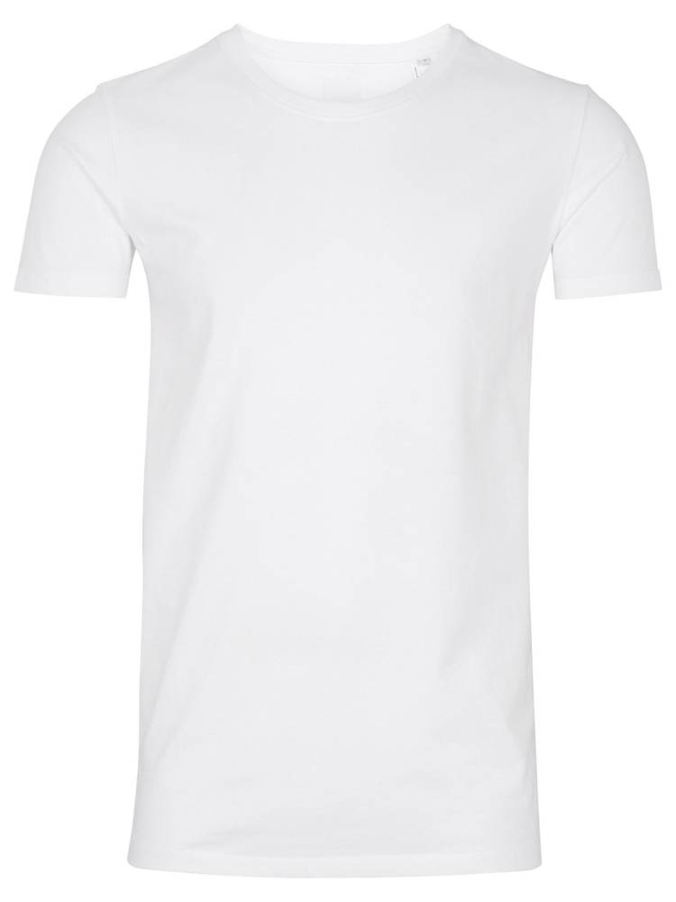 Mens stretch crew neck tee S/S