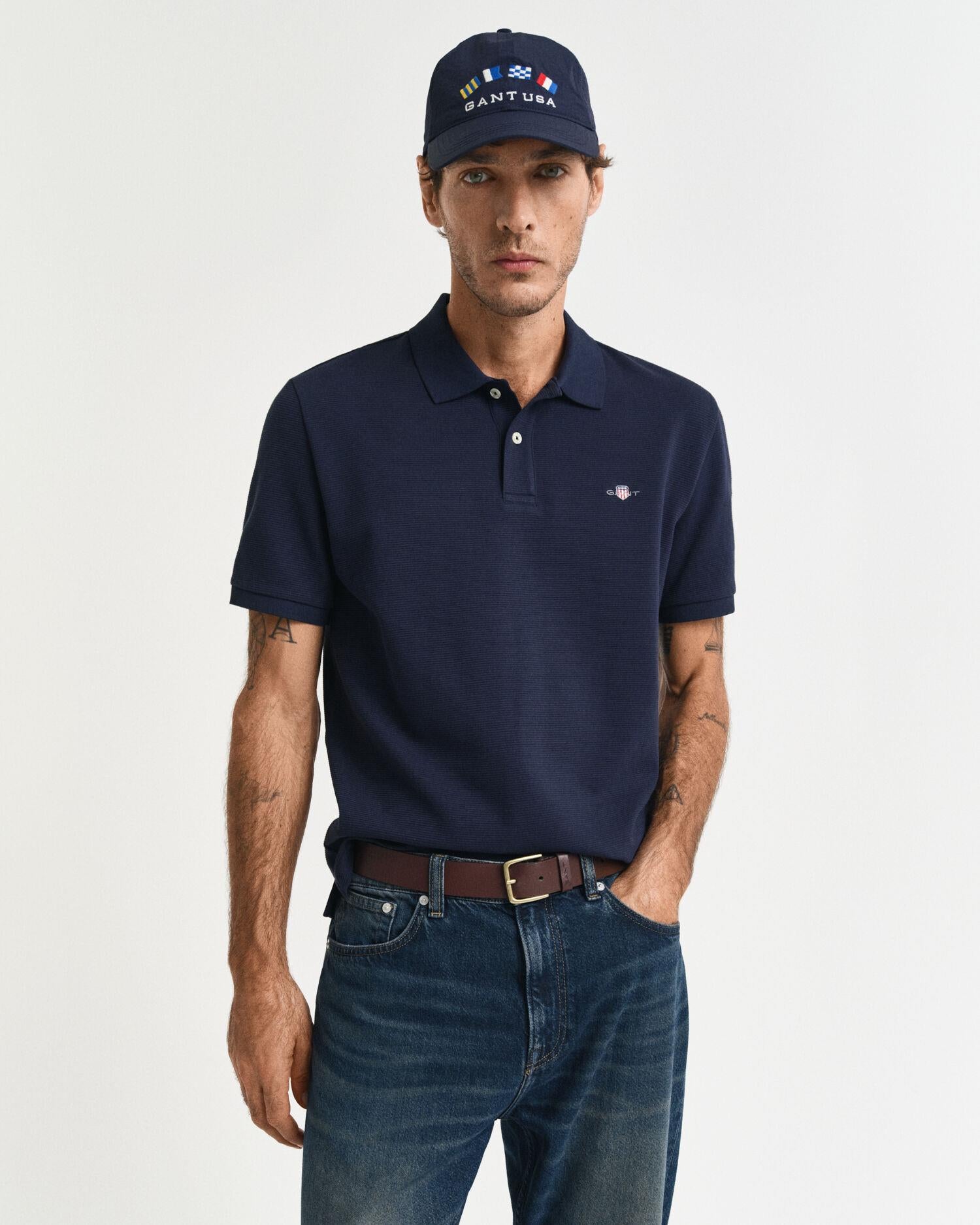 TEXTURED POLO