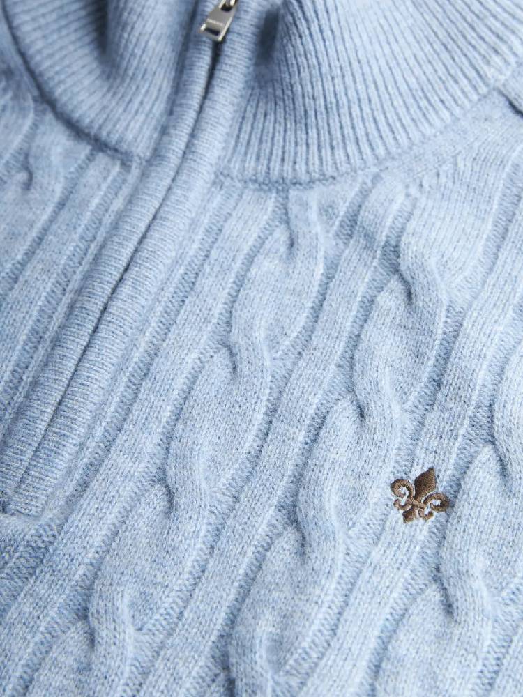 Hertford Cable Half Zip