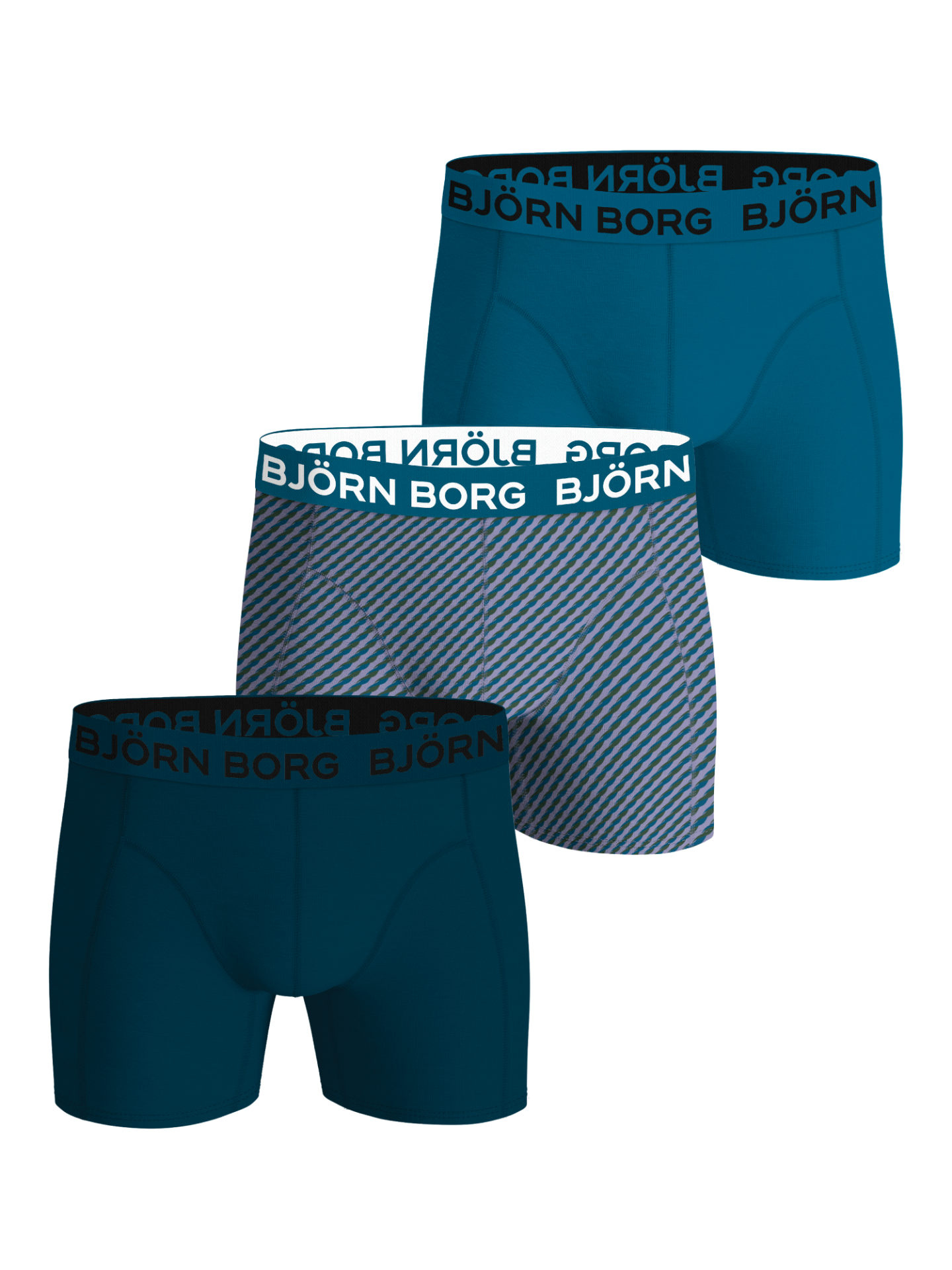 3p COTTON STRETCH BOXER