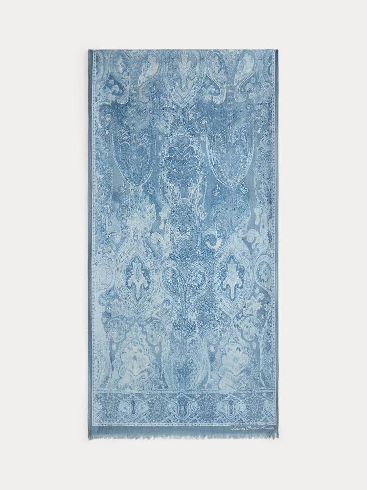 PSLY OVR OBL-SCARF