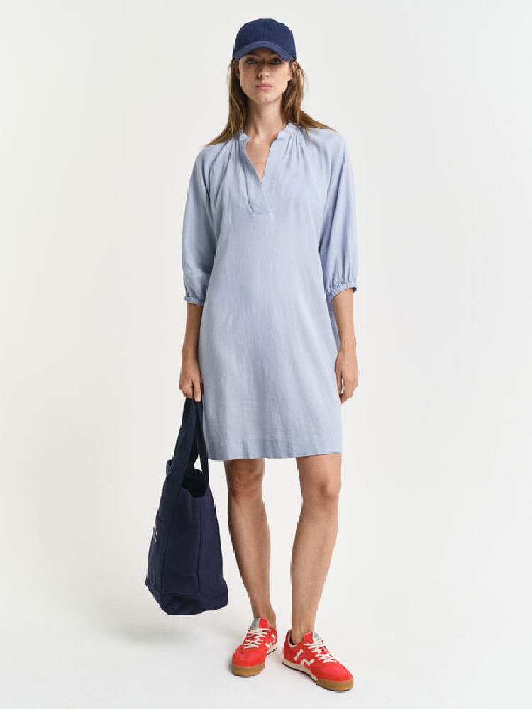 REL LINEN DRESS