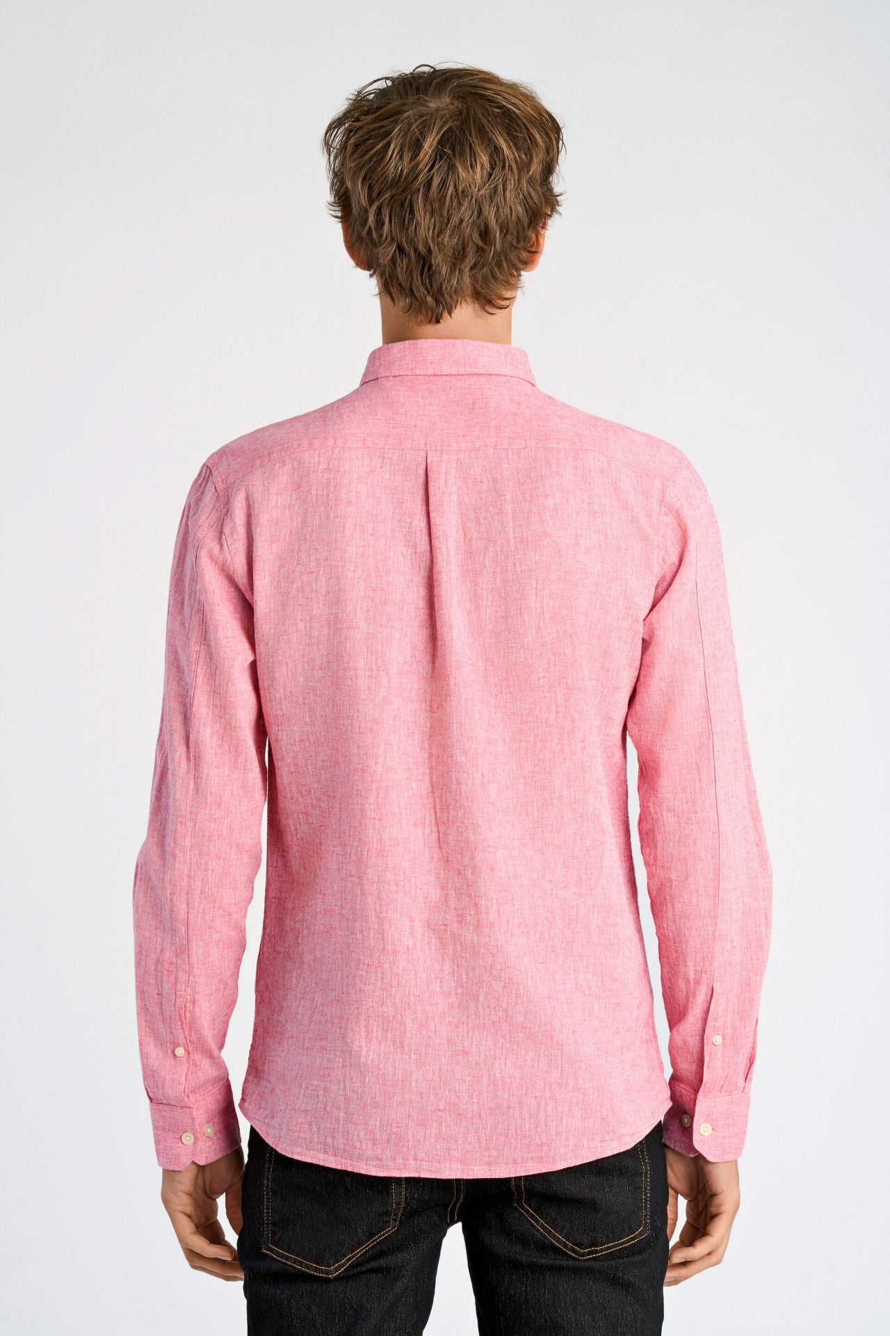 Cotton/linen shirt L/S