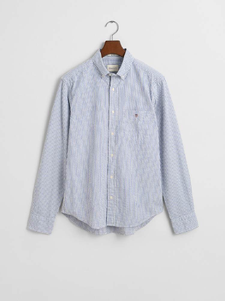 REG SEERSUCKER STRIPE SHIRT