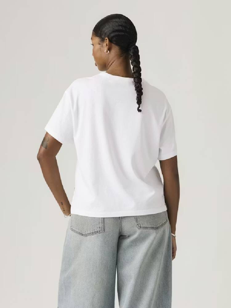 VINTAGE SS TEE BRIGHT WHITE HEAVYWEIGHT