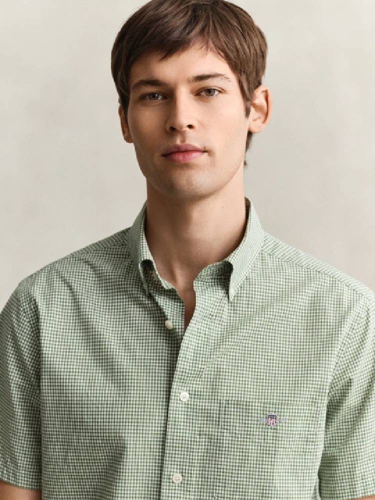 Reg Classic Poplin Ss Shirt