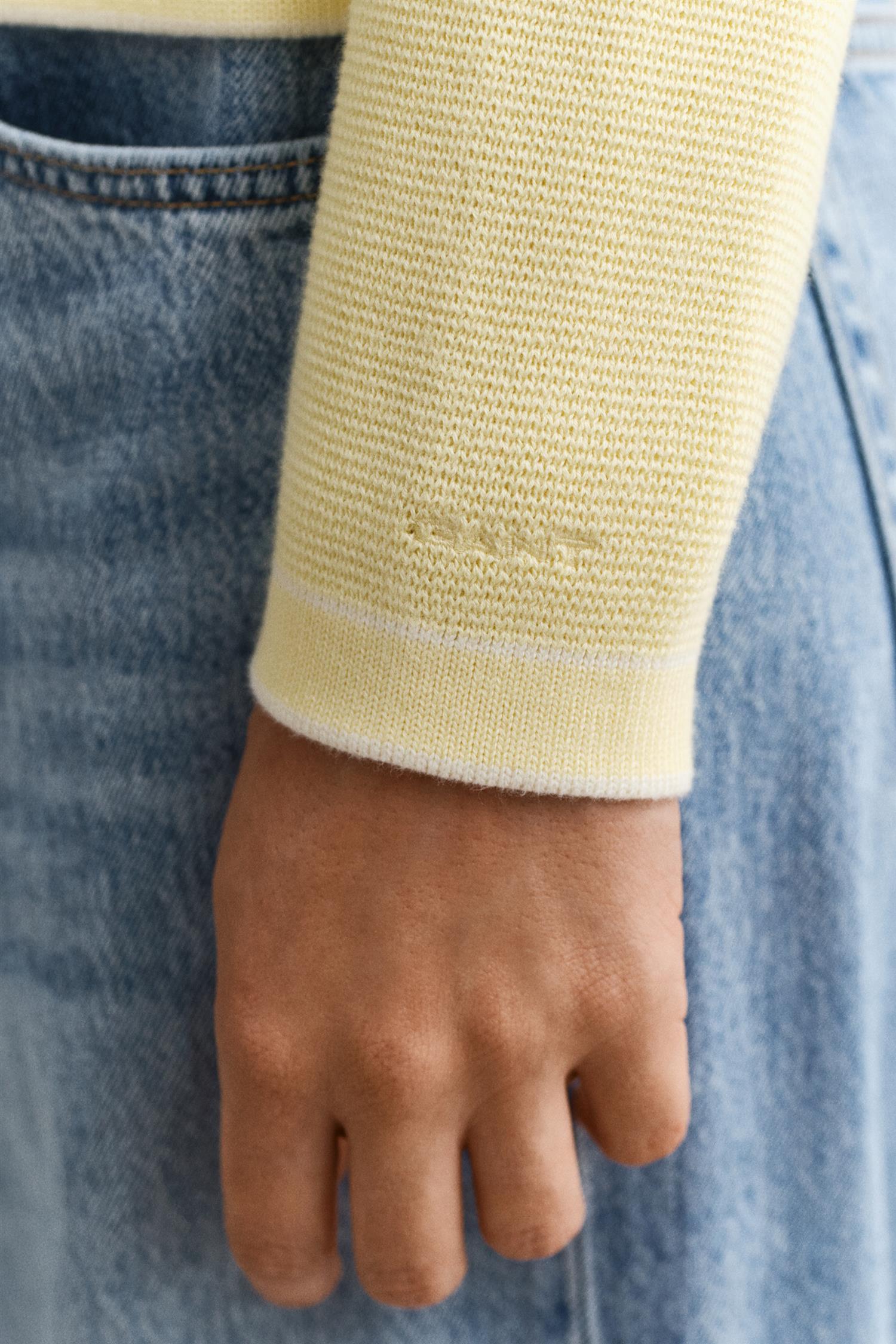 Cotton Knit Jacket