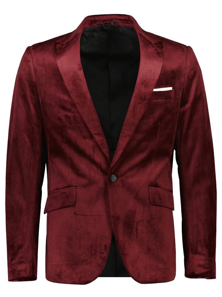 Velvet blazer