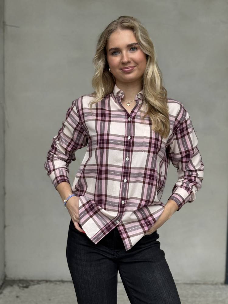 Rel Checked Flannel Bd Shirt