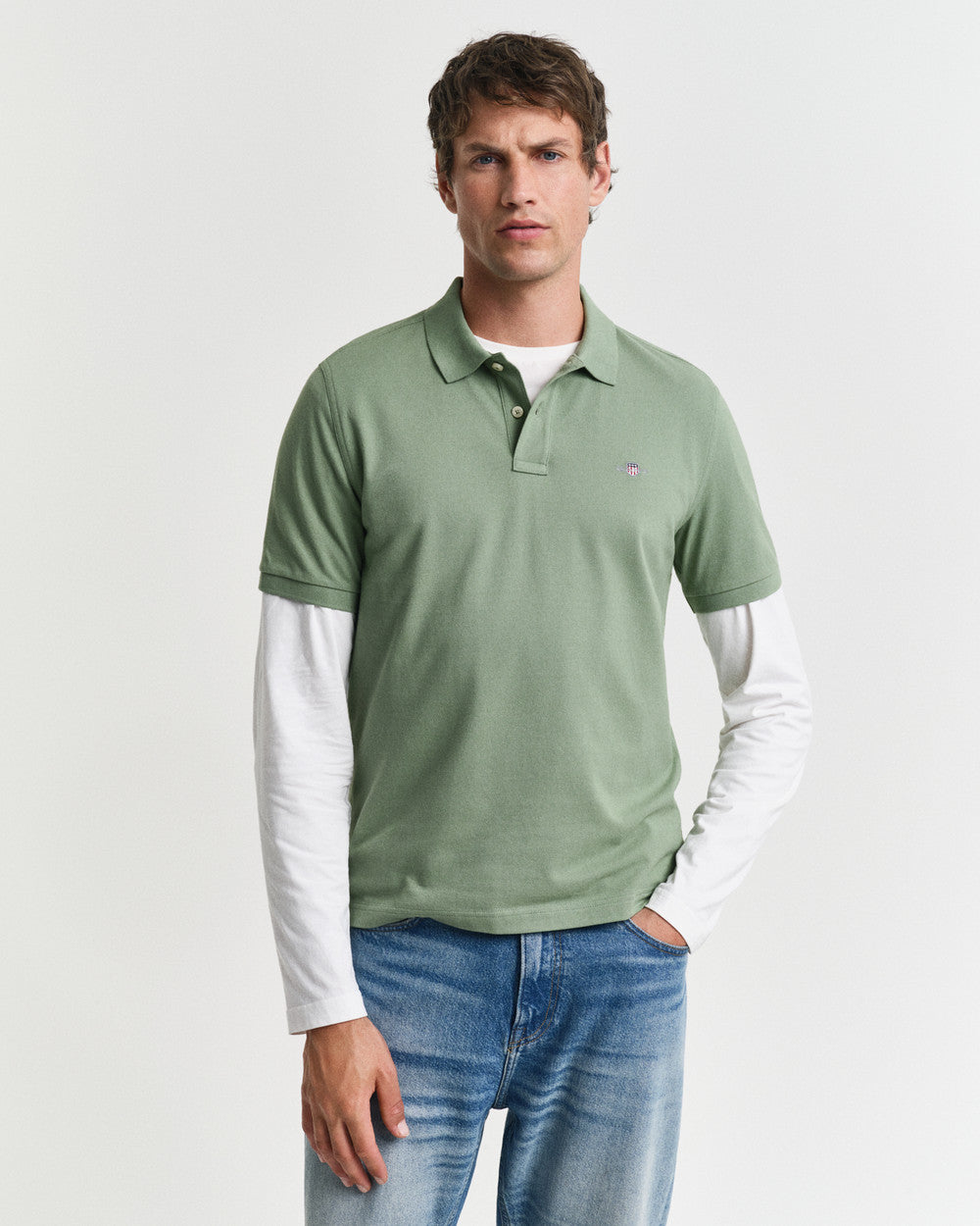 REG SHIELD SS PIQUE POLO