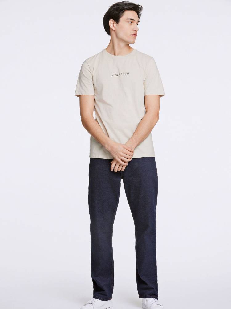 Lindbergh print tee S/S