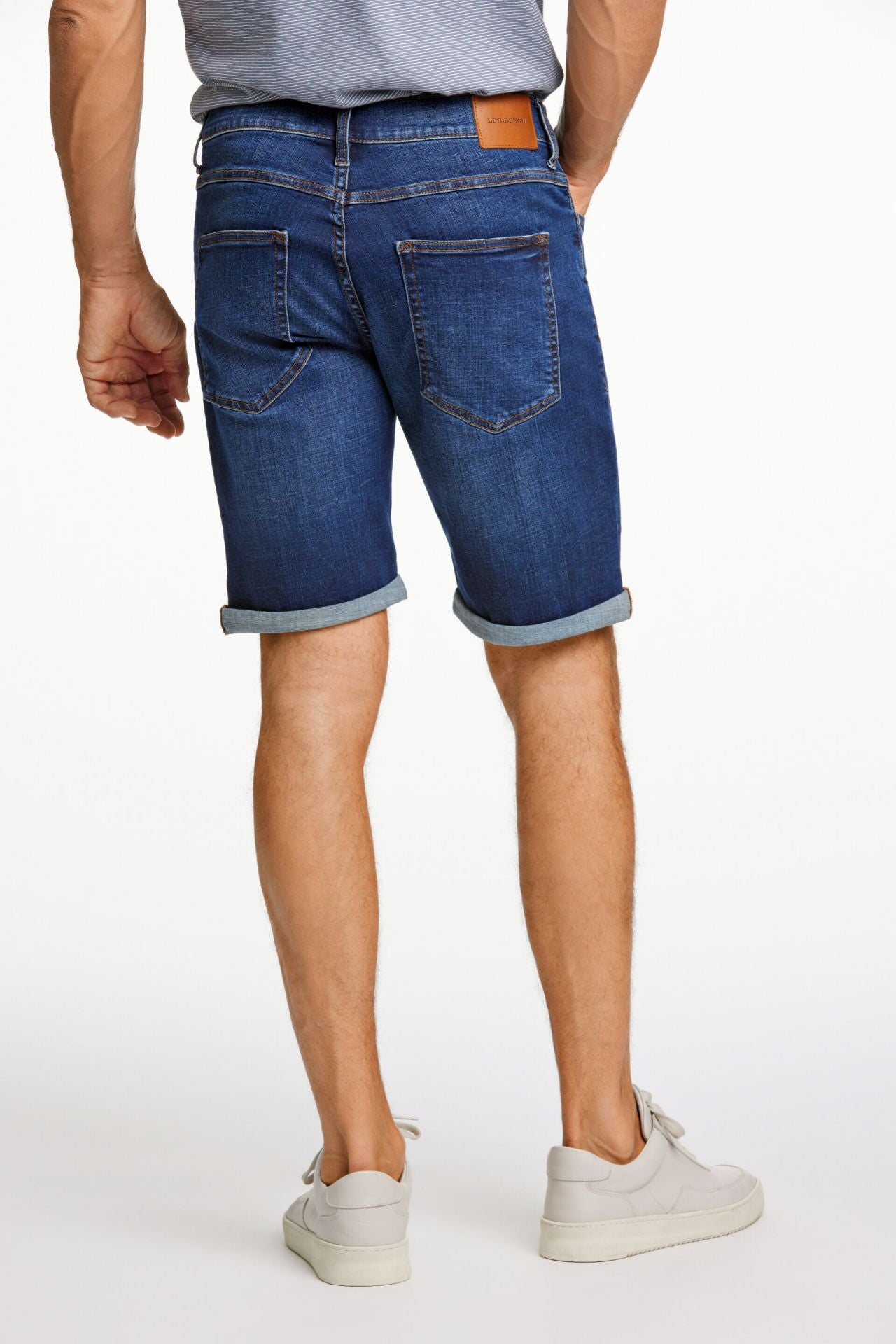 Superflex denim shorts