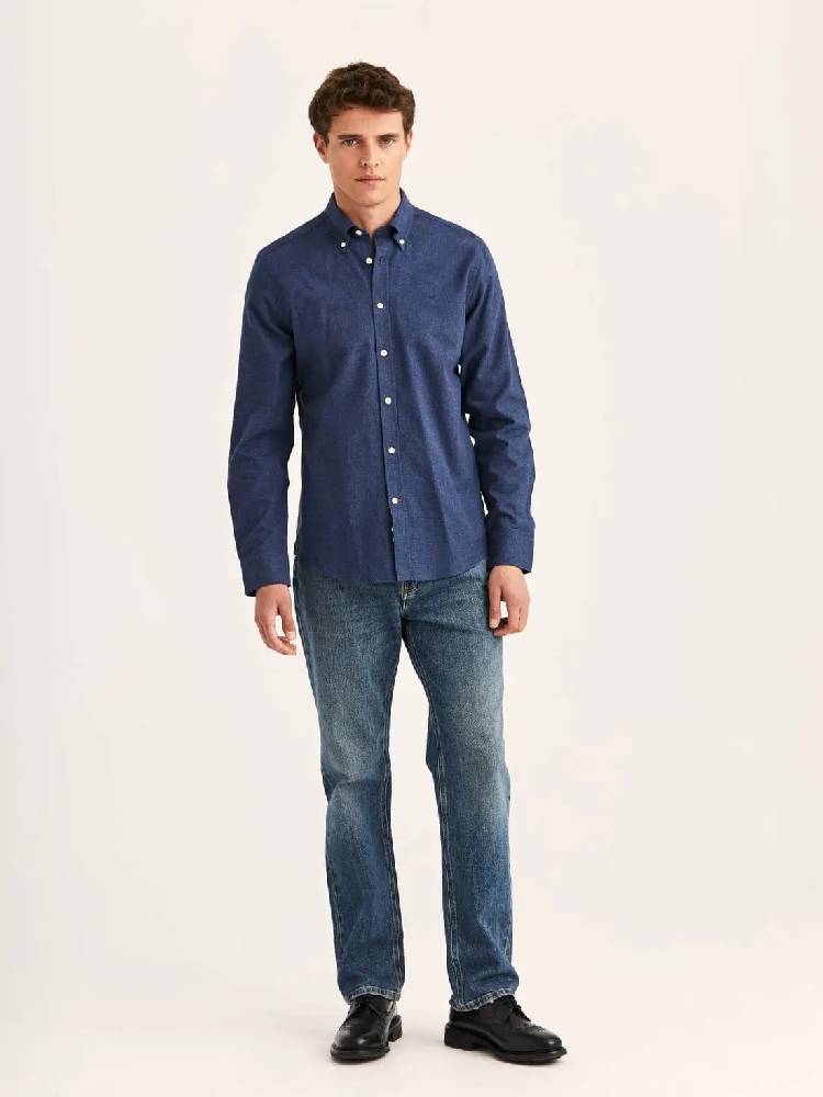 Watts Flannel Shirt-Slim Fit