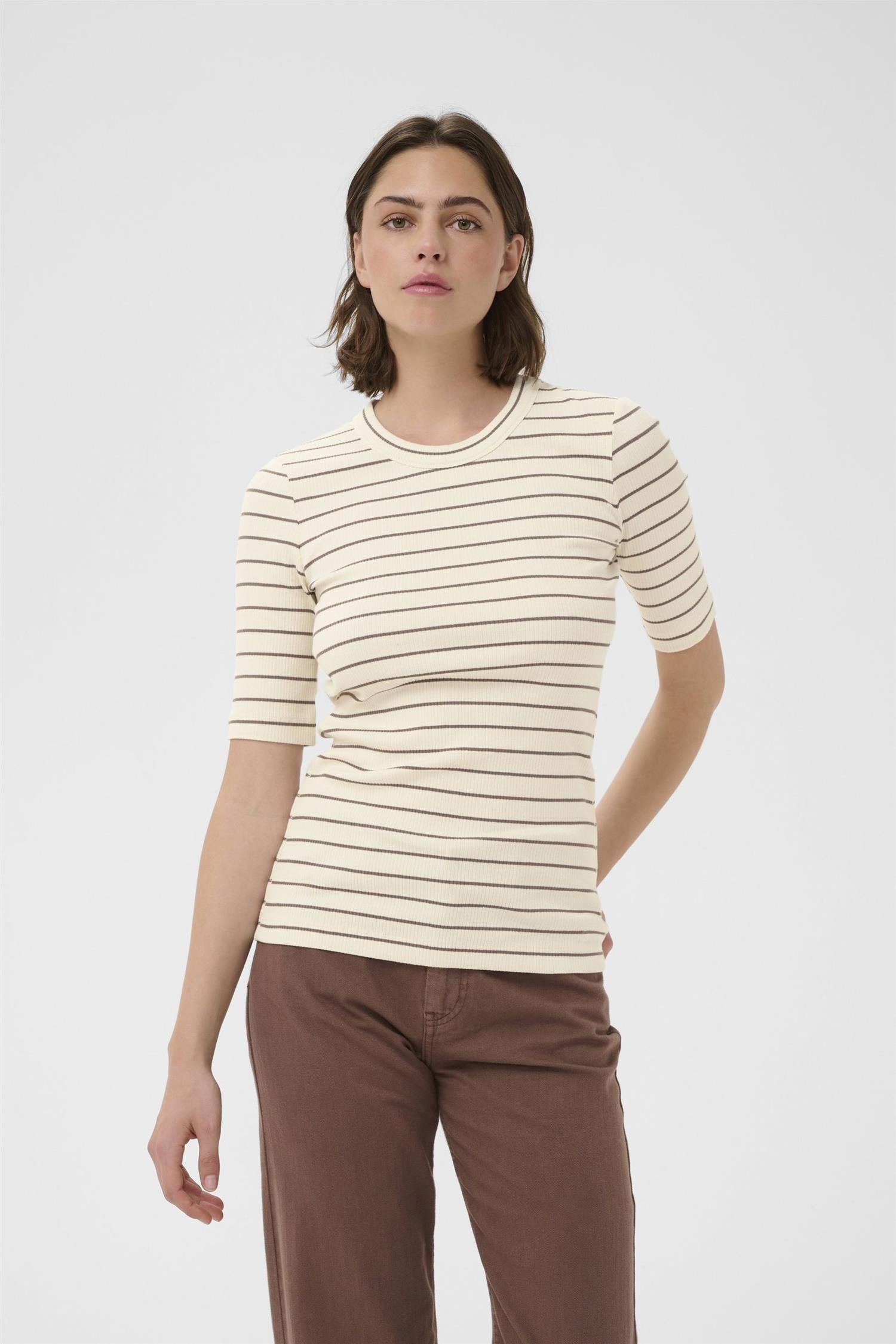 Dagnaiw Striped T-Shirt