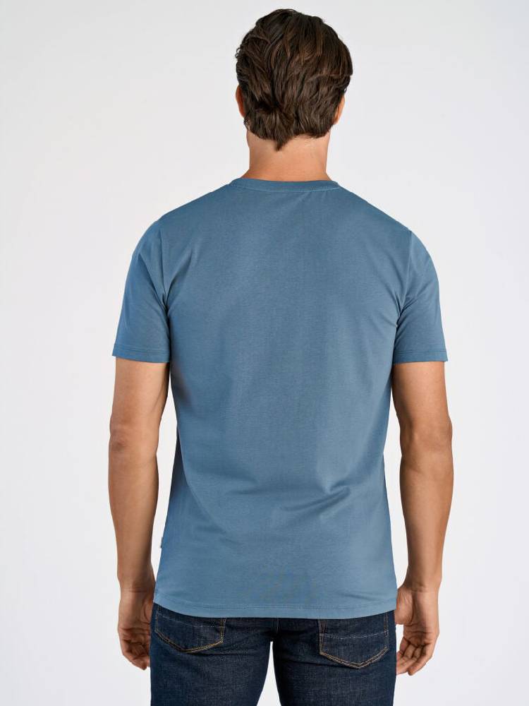 Mens stretch crew neck tee S/S