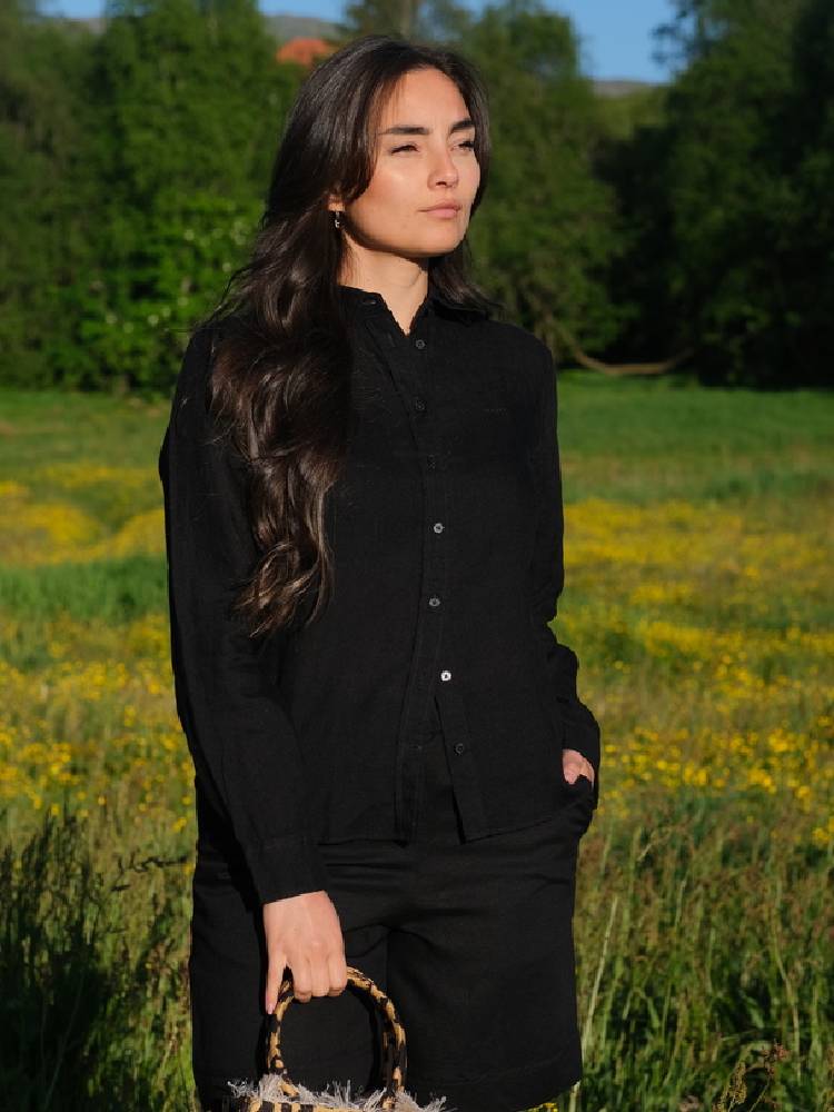 REG LINEN SHIRT