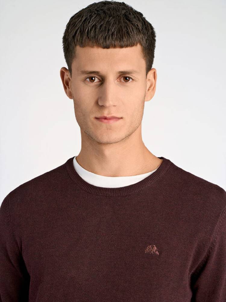 Ecovero L/S o-neck knit