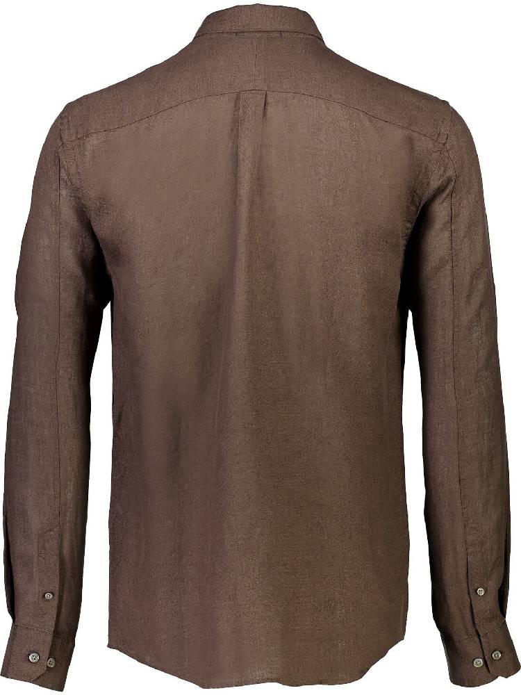 Pure linen L/S shirt