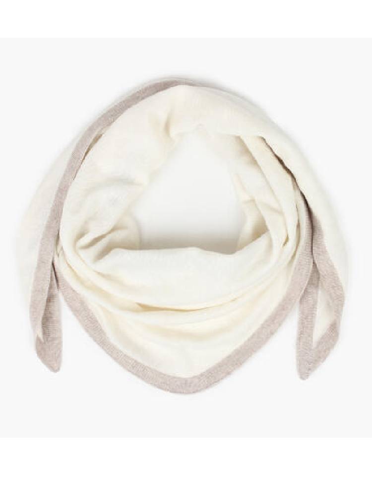 Lara Duo Wool Cashmere Triangle L