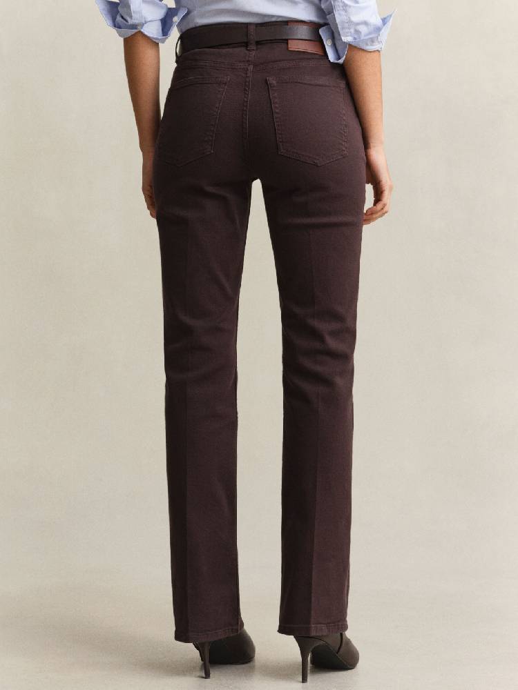 Slim Flare Color Jeans