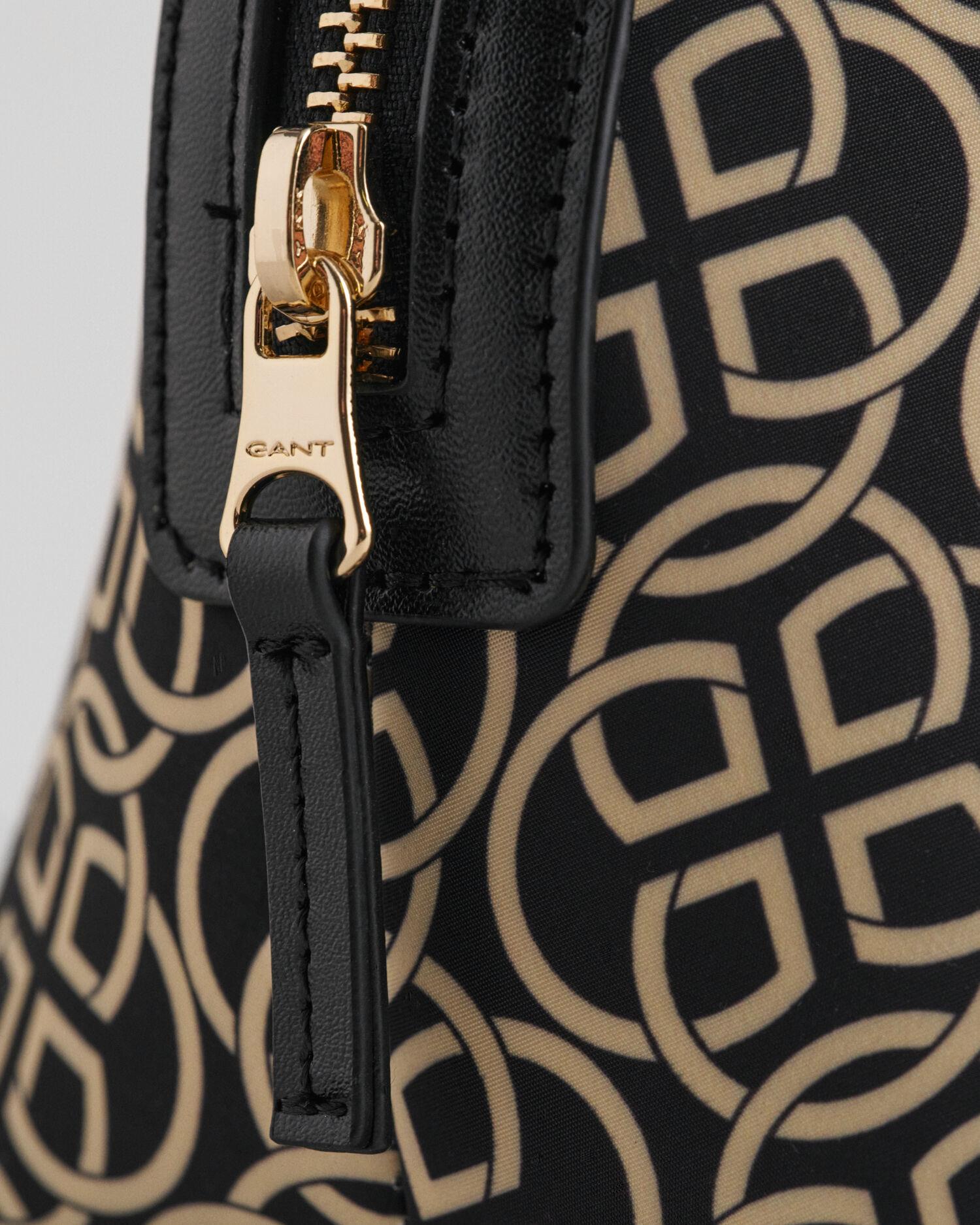 G PATTERN FABRIC WASH BAG