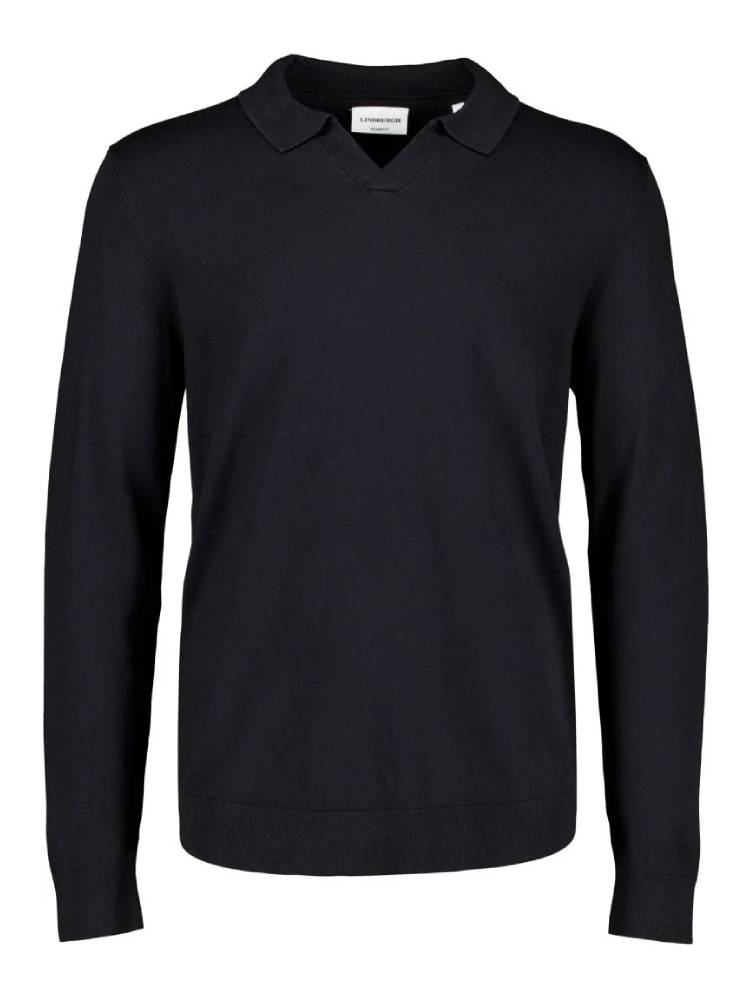 Soft Viscose Blend V-Neck Polo