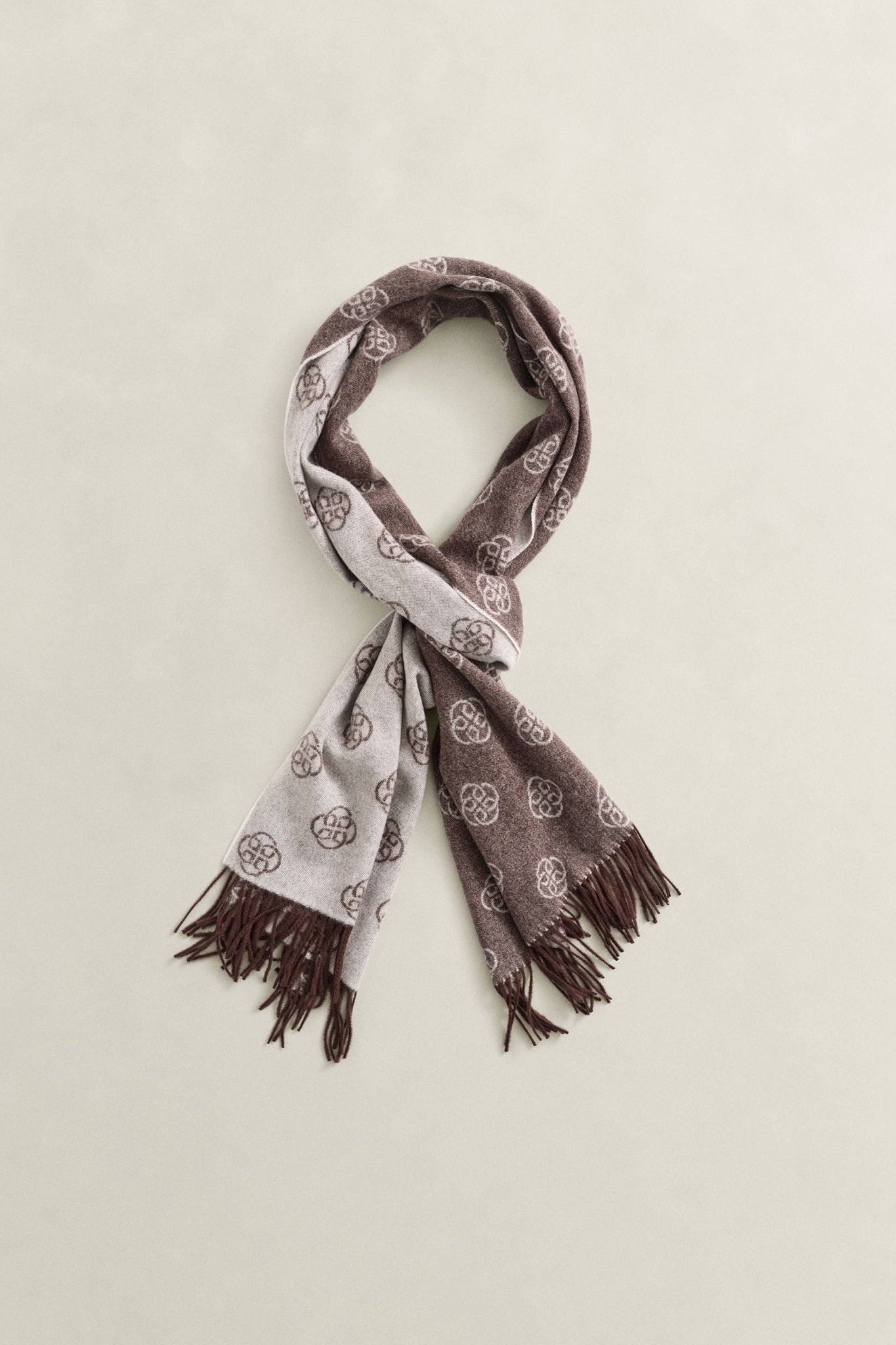 Monogram Wool Scarf