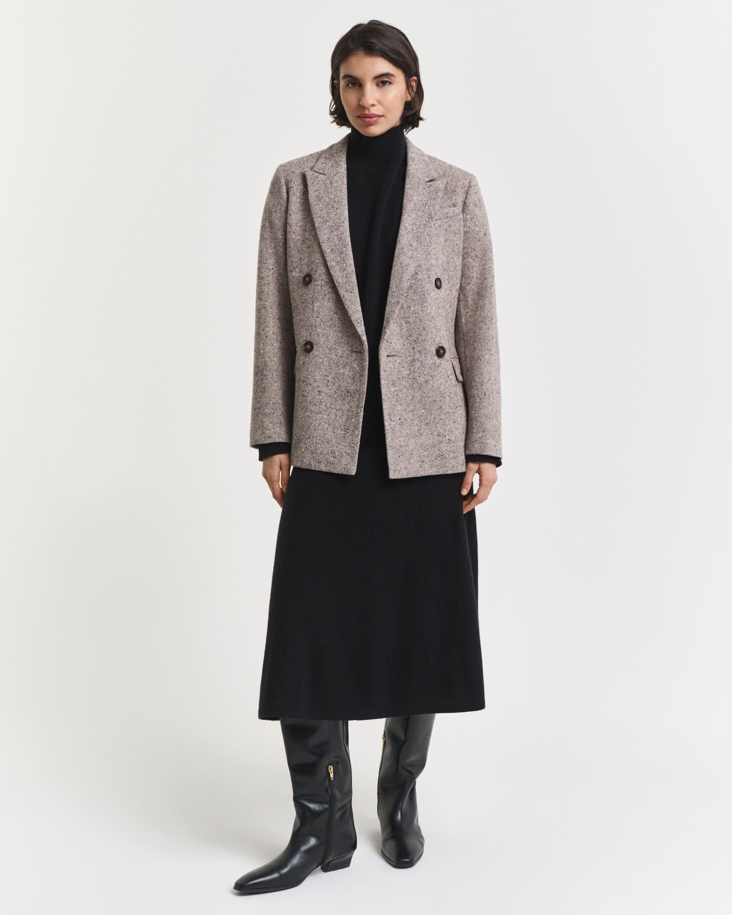 SUPERFINE LAMBSWOOL MOCK NECK