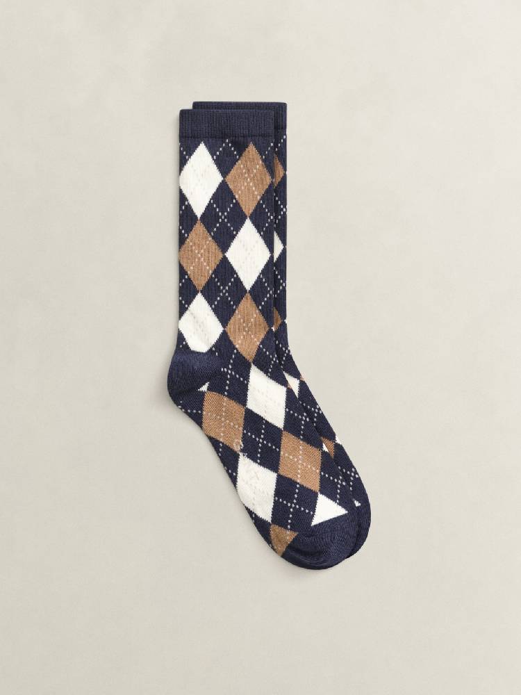 ARGYLE CHECK SOCKS