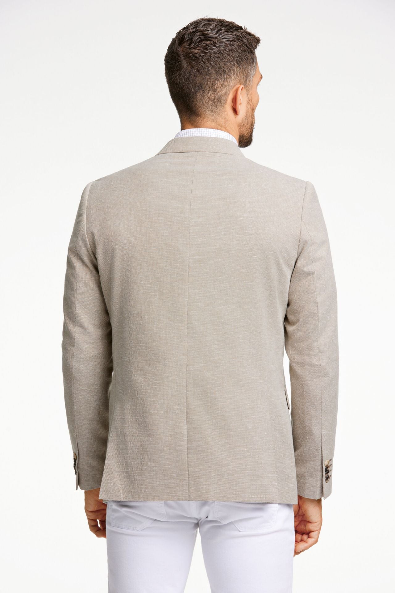 Linen mix blazer