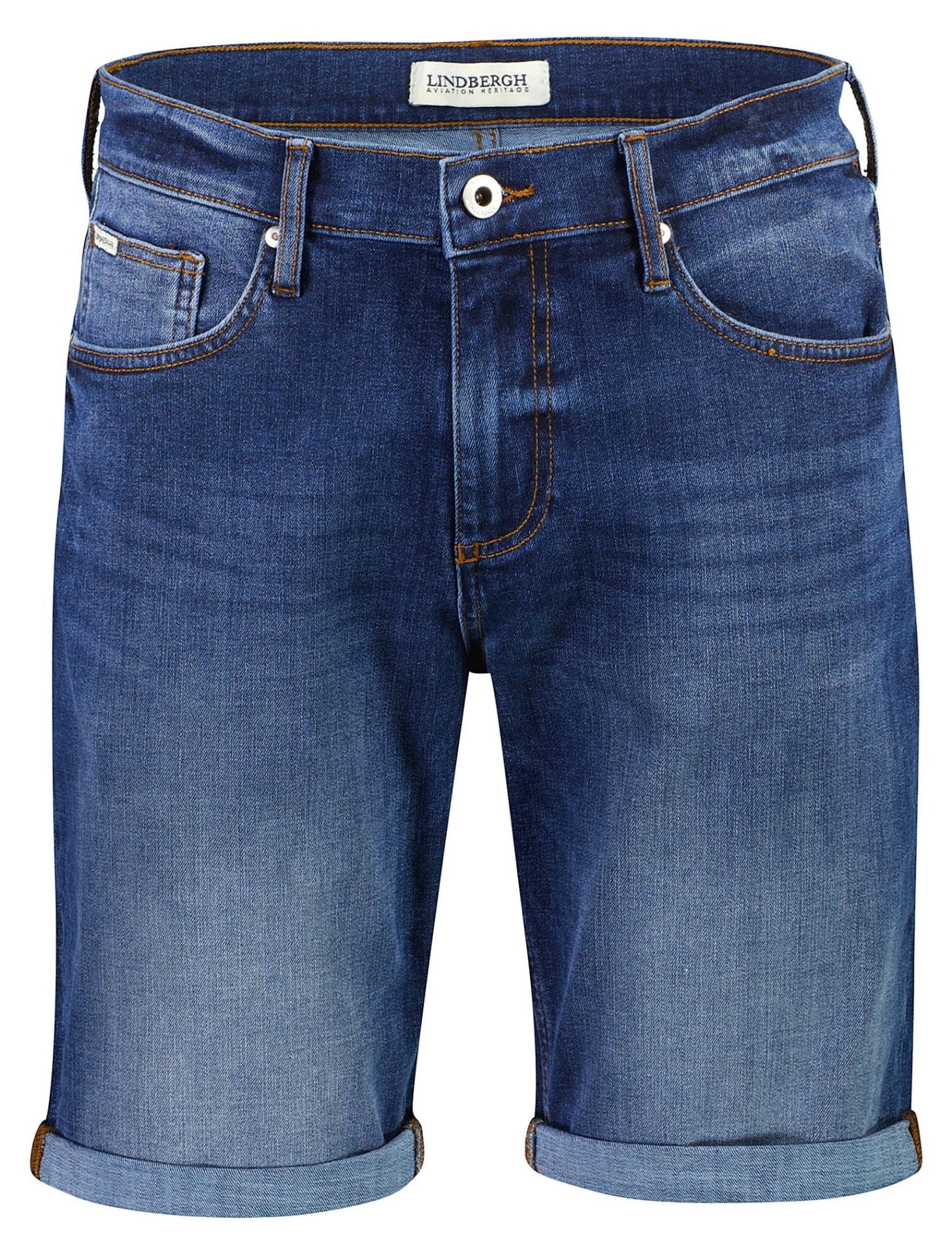 Superflex denim shorts