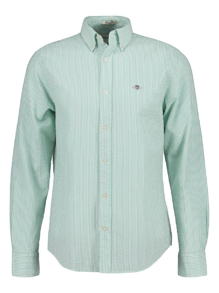 Reg Seersucker Stripe Shirt