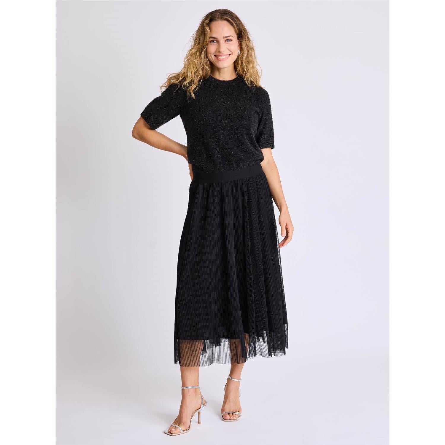 Elise lurex genser