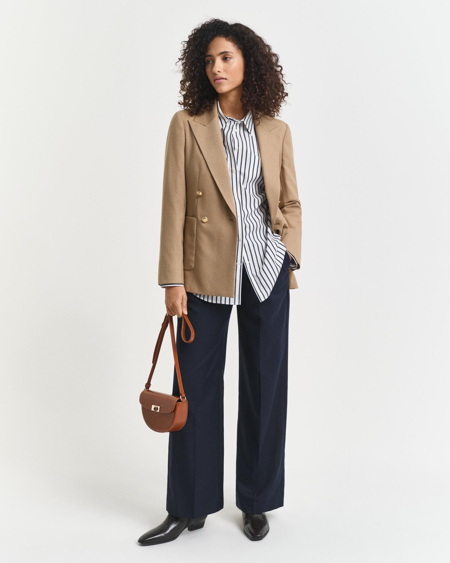 REL CLASSIC POPLIN STRIPED SHIRT