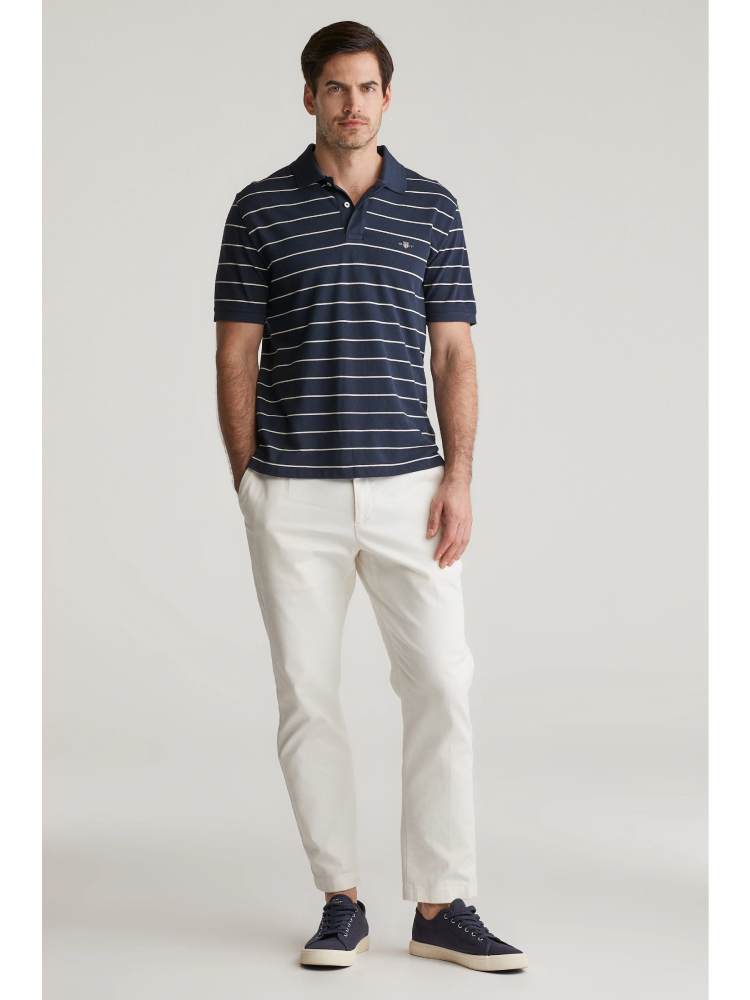 STRIPED SS POLO