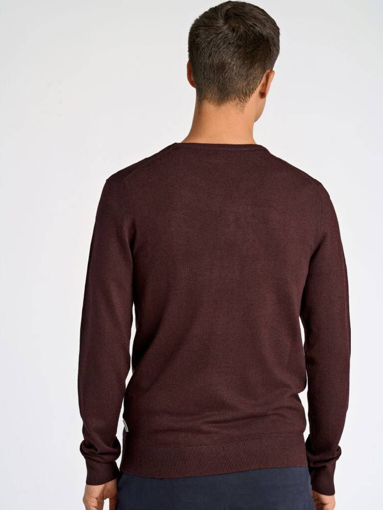 Ecovero L/S o-neck knit