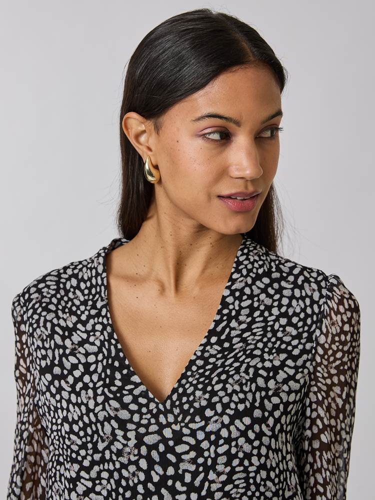 Samsaya mønstret bluse