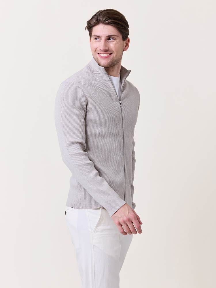 Bruno zip cardigan