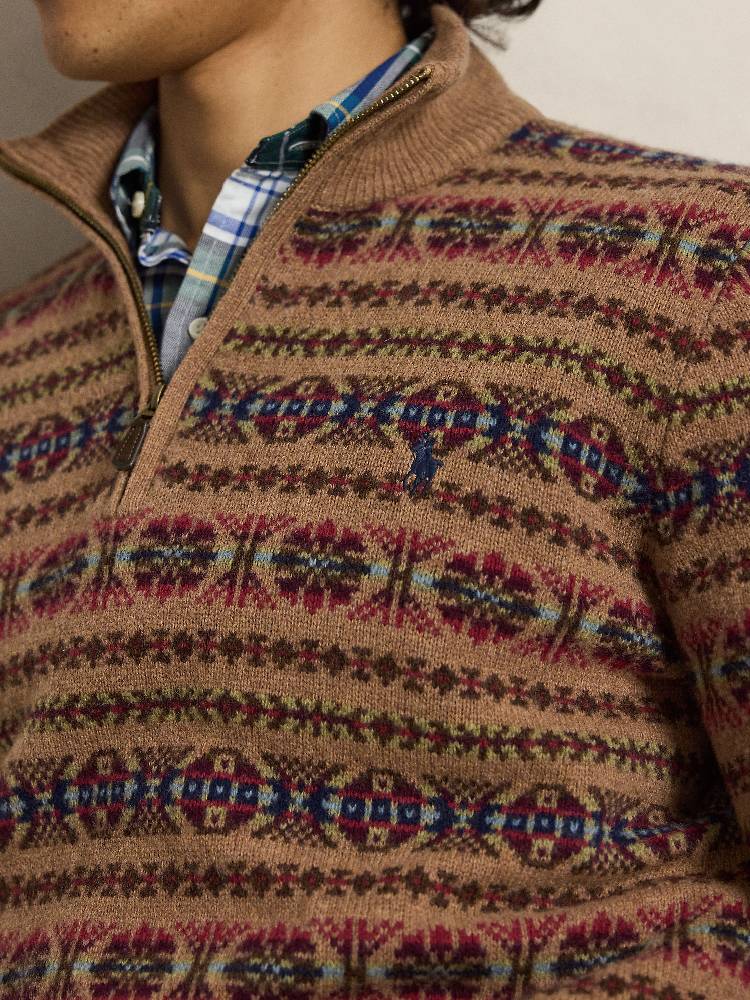 SWEATER-HALF ZIP