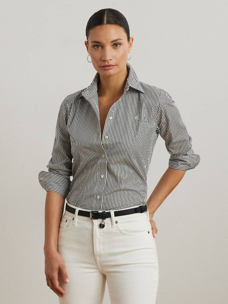 JAMELKO-LONG SLEEVE-BUTTON FRONT SHIRT