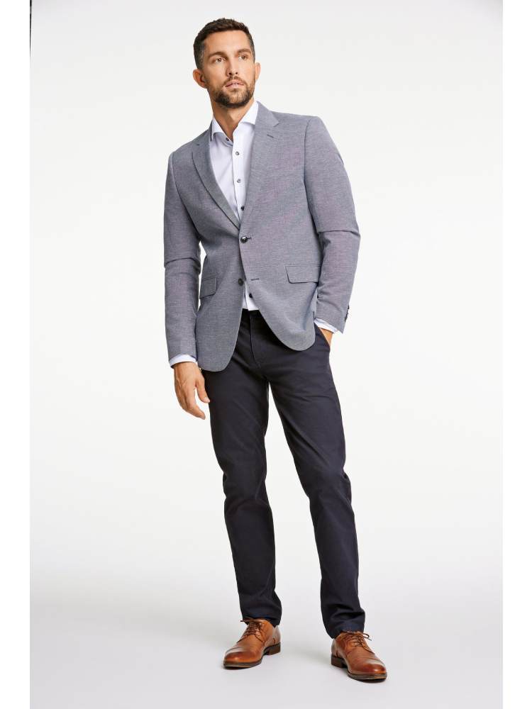 Linen mix blazer
