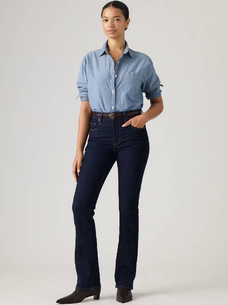 725 HIGH RISE BOOTCUT TRUE BLUE RINSE